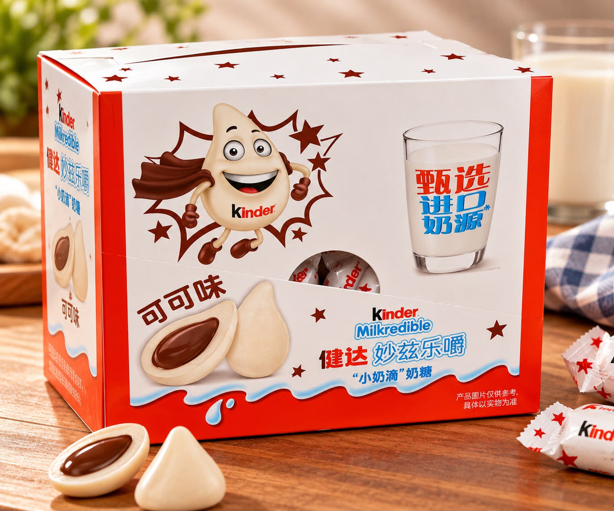 Kinder Milkredible Milk Chocolate Flavor – Box 8 pachete