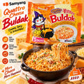 Samyang Buldak Quattro Cheese Hot Chicken Ramen – Box 5 × 145 g
