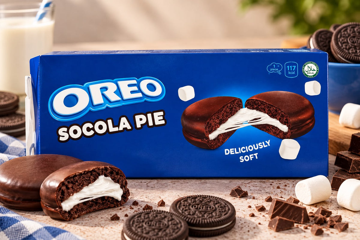 Oreo Socola Pie Chocolate Marshmallow – 6 bucăți