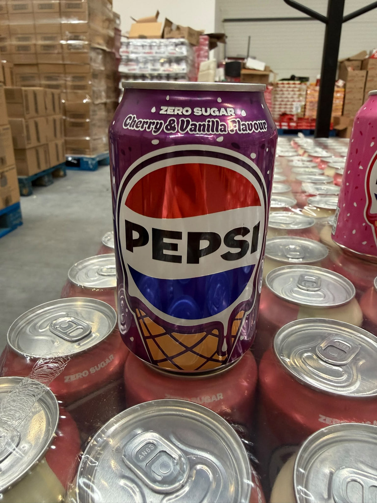 Pepsi Zero Cherry & Vanilla Ice Cream, 330 ml